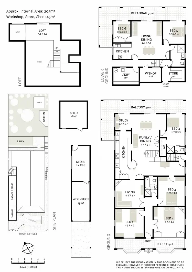 Floorplan of Homely house listing, 58 High Street, Hunters Hill NSW 2110
