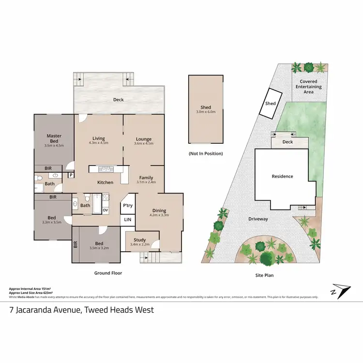 Floorplan of Homely house listing, 7 Jacaranda Avenue, Tweed Heads West NSW 2485