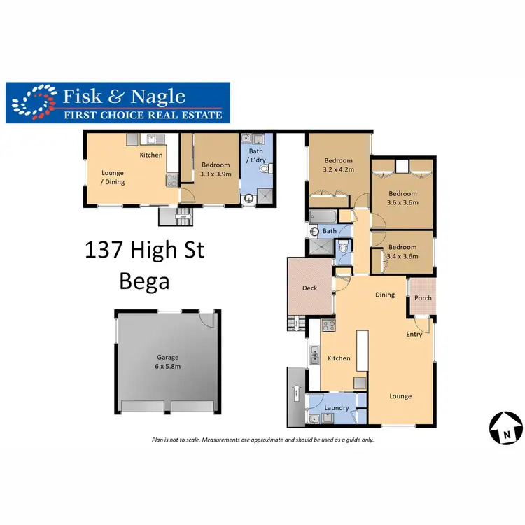 Floorplan of Homely house listing, 137 High Street, Bega NSW 2550