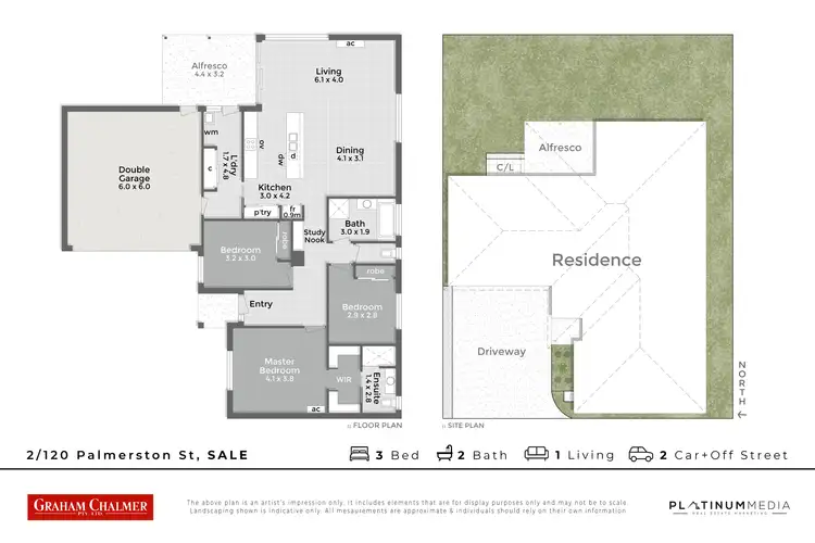 Floorplan of Homely house listing, 2/120 Palmerston Street, Sale VIC 3850