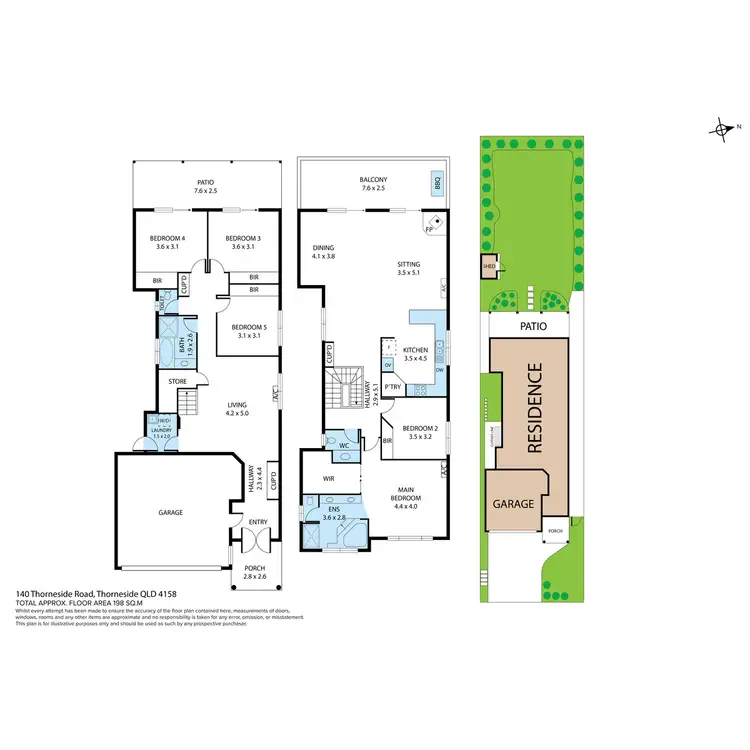 Floorplan of Homely house listing, 140 Thorneside Road, Thorneside QLD 4158