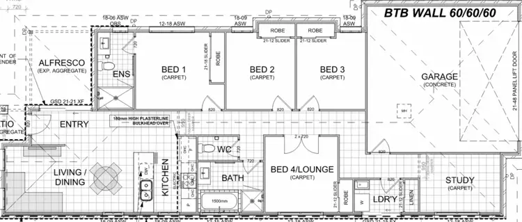 Floorplan of Homely house listing, 78/15 Miller Boulevard, Lawnton QLD 4501