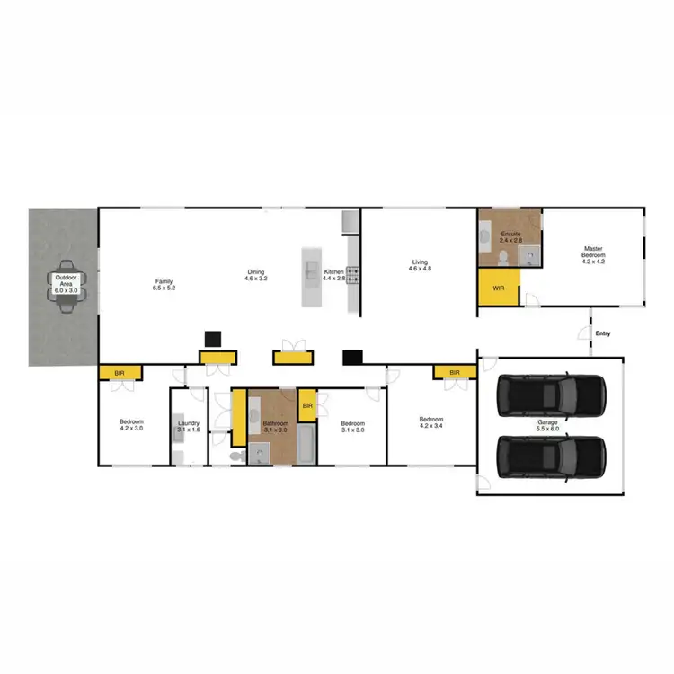 Floorplan of Homely house listing, 6 Plateau Avenue, Metung VIC 3904