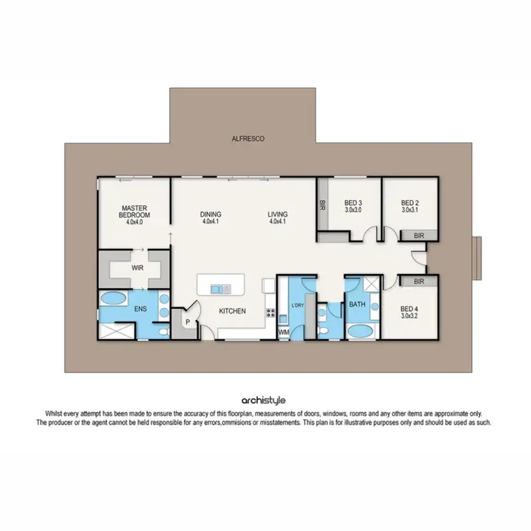Floorplan of Homely house listing, 190 Baades Road, Lakes Entrance VIC 3909