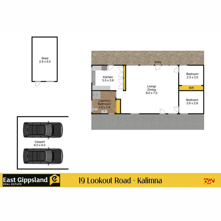 Floorplan of Homely house listing, 19 Lookout Road, Kalimna VIC 3909