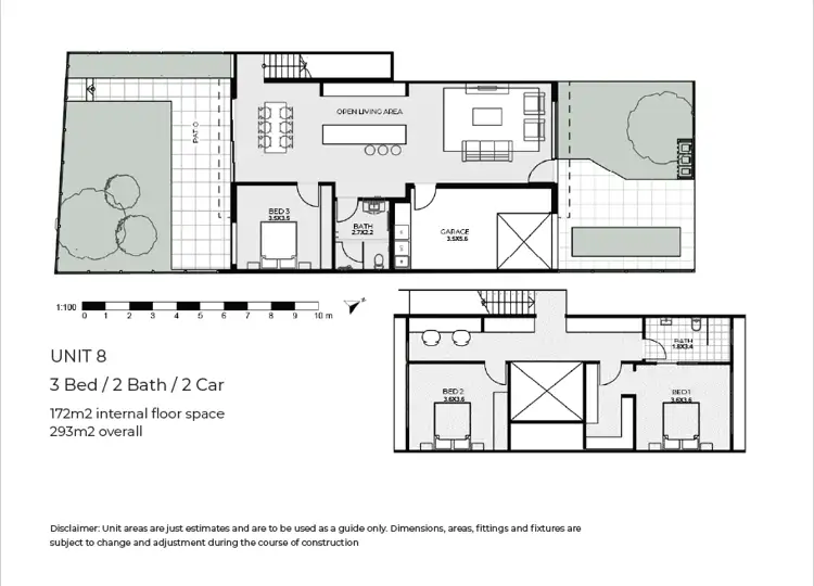 Floorplan of Homely townhouse listing, 8/2 Dora Street, Katoomba NSW 2780