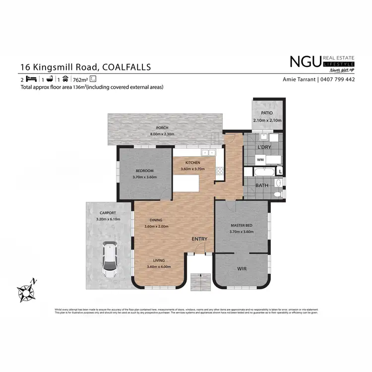Floorplan of Homely house listing, 16 Kingsmill Road, Coalfalls QLD 4305