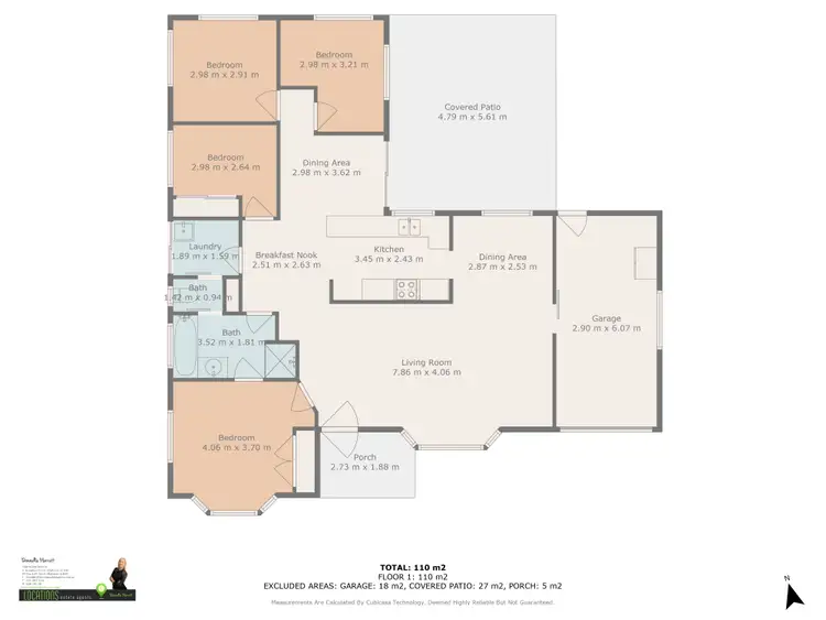 Floorplan of Homely house listing, 10 Hayman Court, Clinton QLD 4680