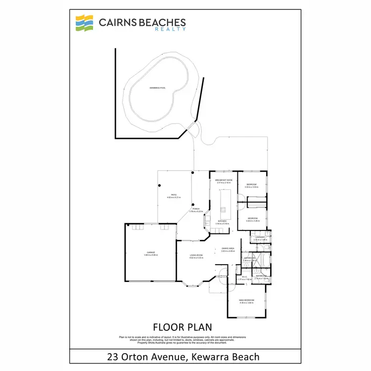 Floorplan of Homely house listing, 23 Orton Avenue, Kewarra Beach QLD 4879