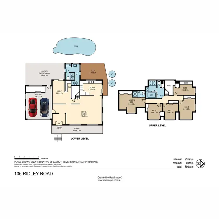 Floorplan of Homely house listing, 106 Ridley Road, Bridgeman Downs QLD 4035