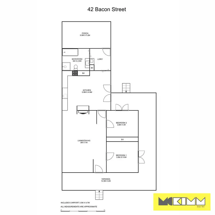 Floorplan of Homely house listing, 42 Bacon Street, Grafton NSW 2460