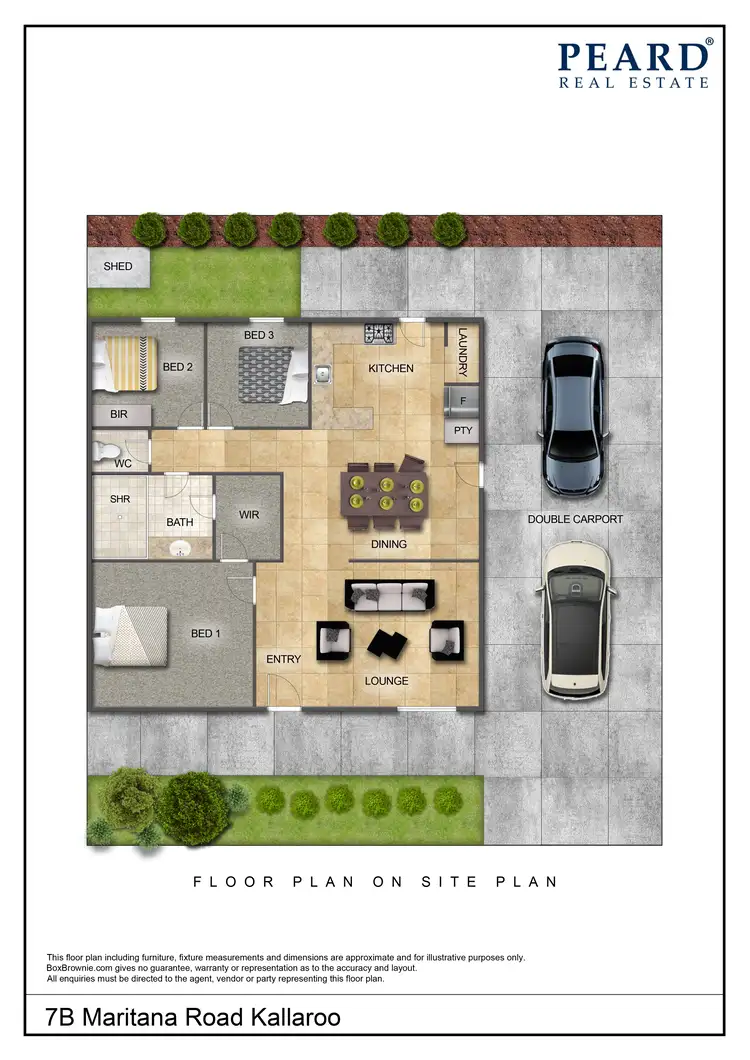 Floorplan of Homely house listing, 7B Maritana Road, Kallaroo WA 6025