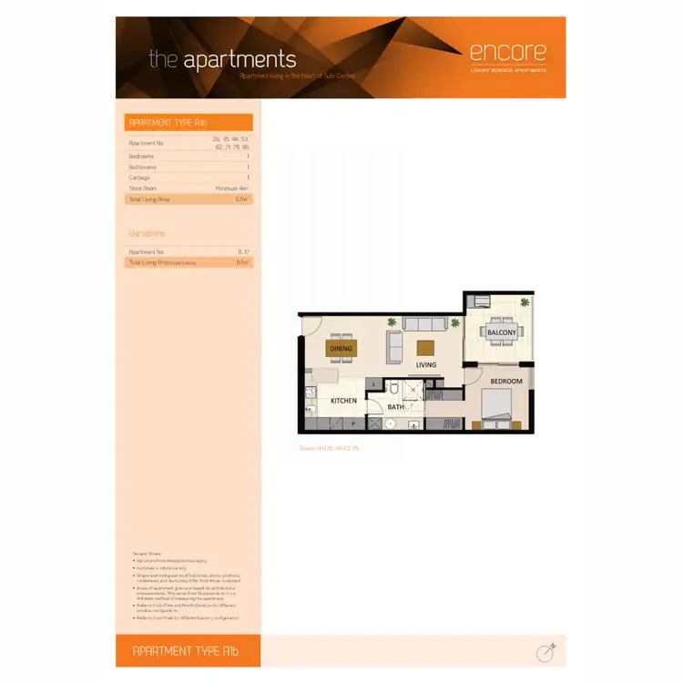 Floorplan of Homely apartment listing, 308/15 Roydhouse Street, Subiaco WA 6008