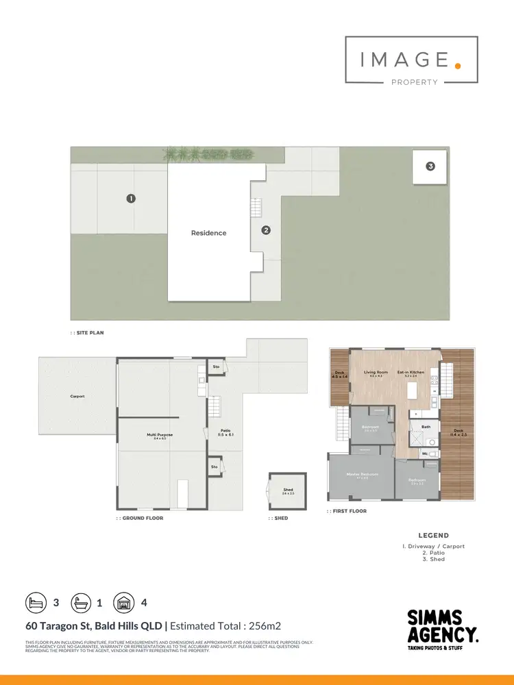 Floorplan of Homely house listing, 60 Taragon Street, Bald Hills QLD 4036