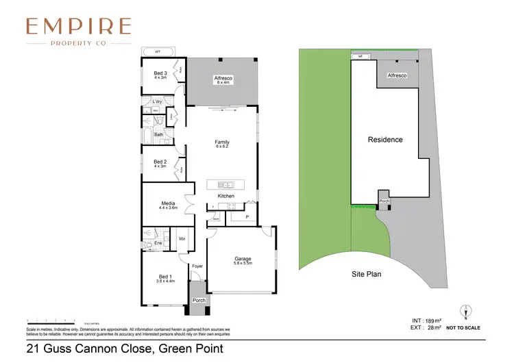 Floorplan of Homely house listing, 21 Guss Cannon Close, Green Point NSW 2251