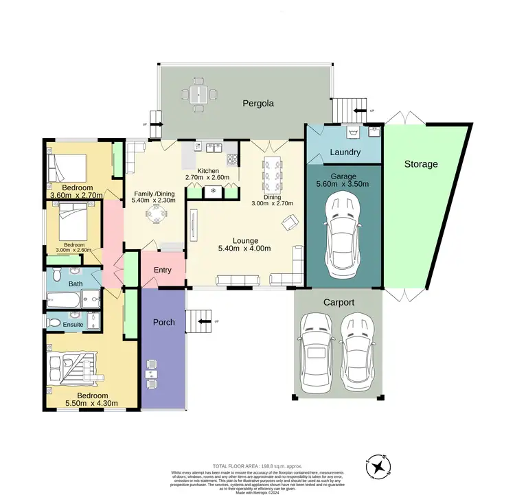 Floorplan of Homely house listing, 5 Bax Glen, St Clair NSW 2759