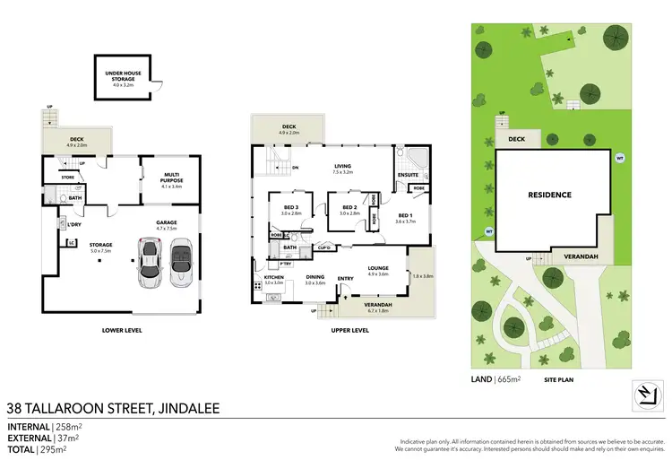 Floorplan of Homely house listing, 38 Tallaroon Street, Jindalee QLD 4074