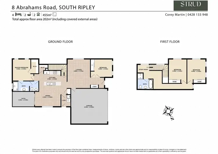 Floorplan of Homely house listing, 8 Abrahams Road, South Ripley QLD 4306