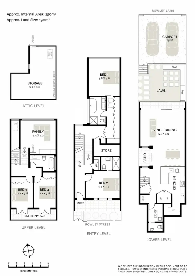 Floorplan of Homely house listing, 8 Rowley Street, Camperdown NSW 2050