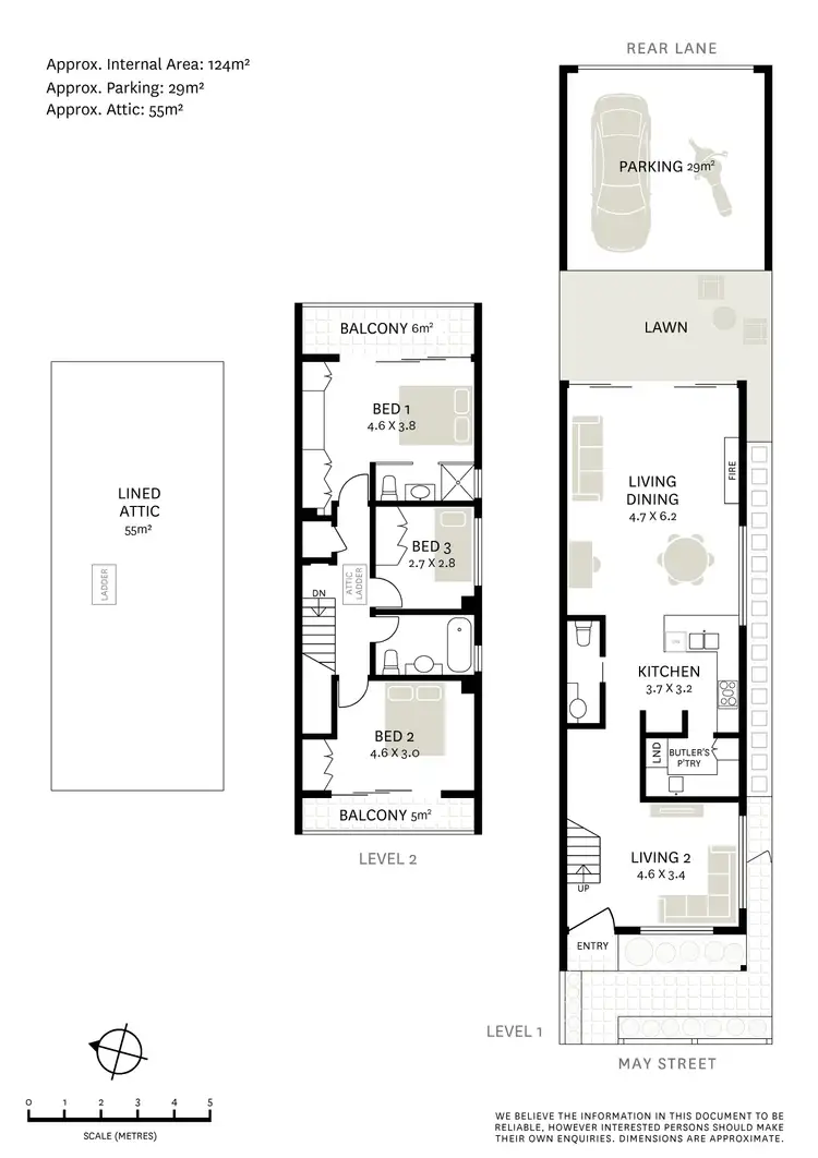 Floorplan of Homely house listing, 10A May Street, Lilyfield NSW 2040