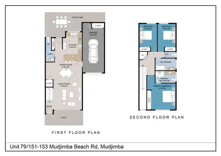 Floorplan of Homely townhouse listing, 79/151-153 Mudjimba Beach Road, Mudjimba QLD 4564