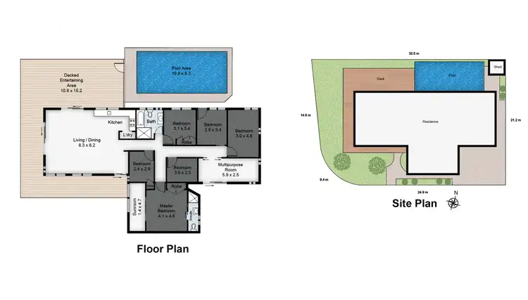 Floorplan of Homely house listing, 2 Carwell Drive, Burleigh Waters QLD 4220