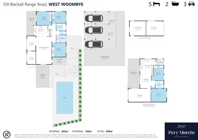 Floorplan of Homely house listing, 159 Blackall Range Road, West Woombye QLD 4559