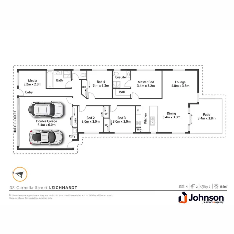 Floorplan of Homely house listing, 38 Cornelia Street, Leichhardt QLD 4305