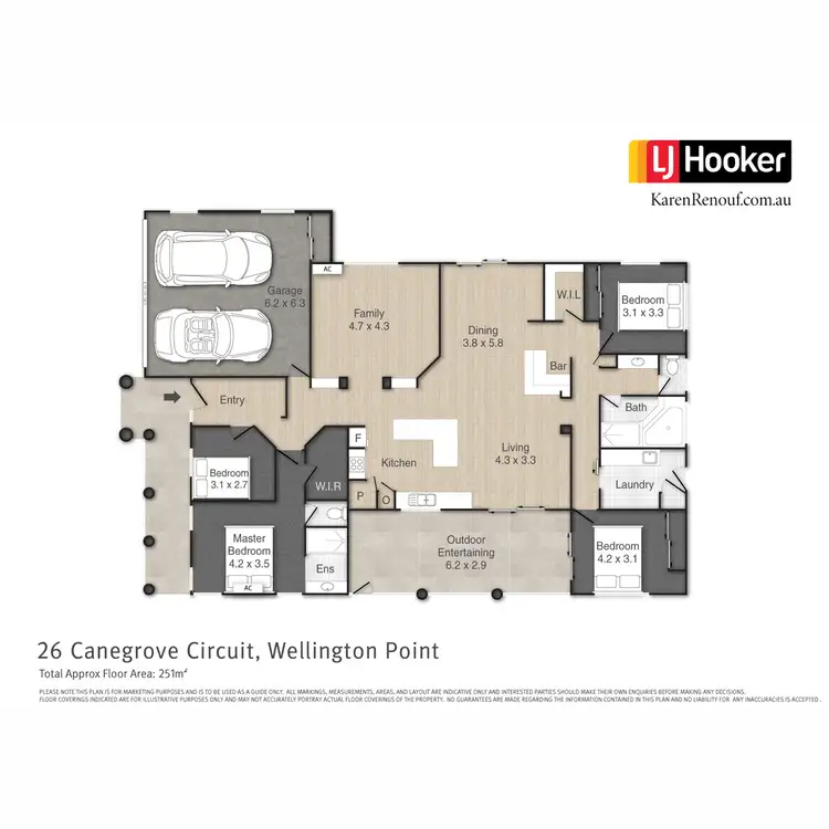 Floorplan of Homely house listing, 26 Canegrove Circuit, Wellington Point QLD 4160