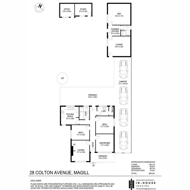 Floorplan of Homely house listing, 28 Colton Avenue, Magill SA 5072