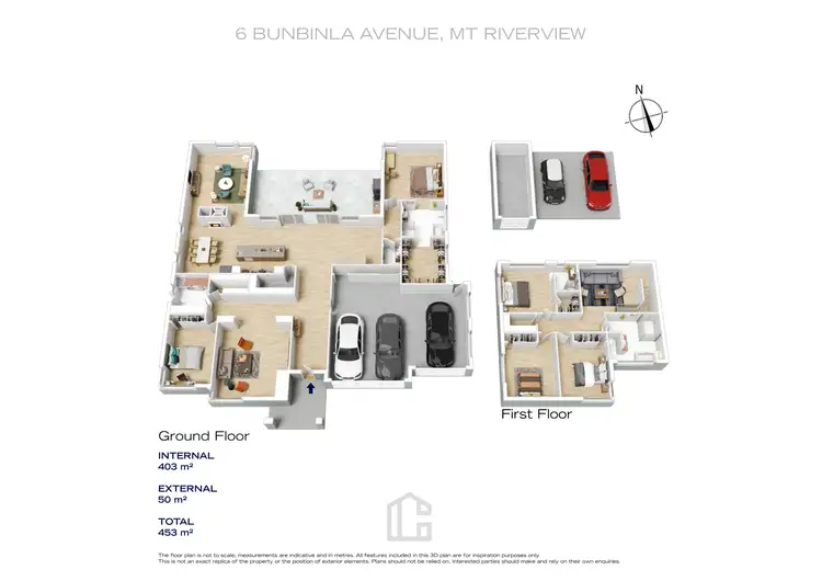 Floorplan of Homely house listing, 6 Bunbinla Avenue, Mount Riverview NSW 2774