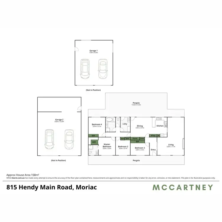 Floorplan of Homely house listing, 815 Hendy Main Road, Moriac VIC 3240