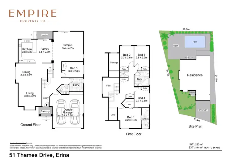 Floorplan of Homely house listing, 51 Thames Drive, Erina NSW 2250