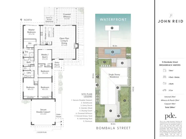 Floorplan of Homely house listing, 15 Bombala Street, Broadbeach Waters QLD 4218