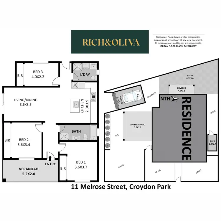 Floorplan of Homely house listing, 11 Melrose Street, Croydon Park NSW 2133