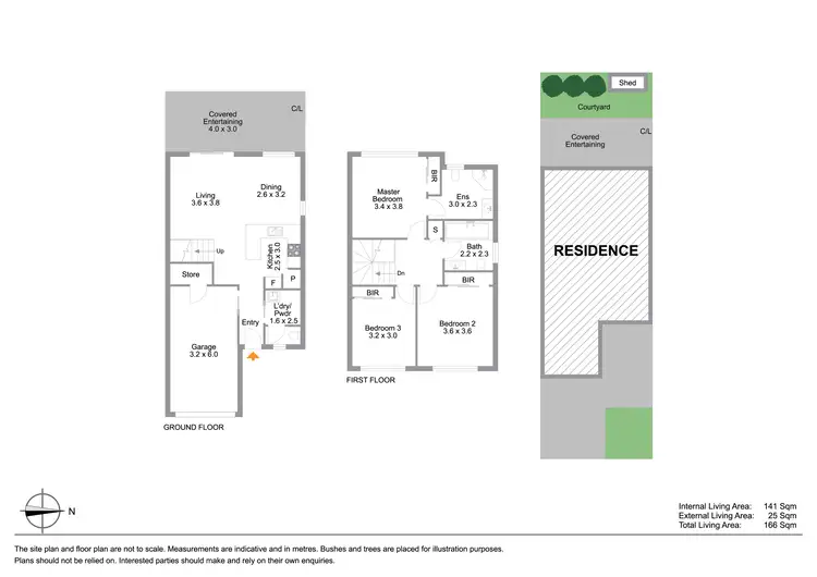 Floorplan of Homely townhouse listing, 93/88 Cecily Street, Kallangur QLD 4503
