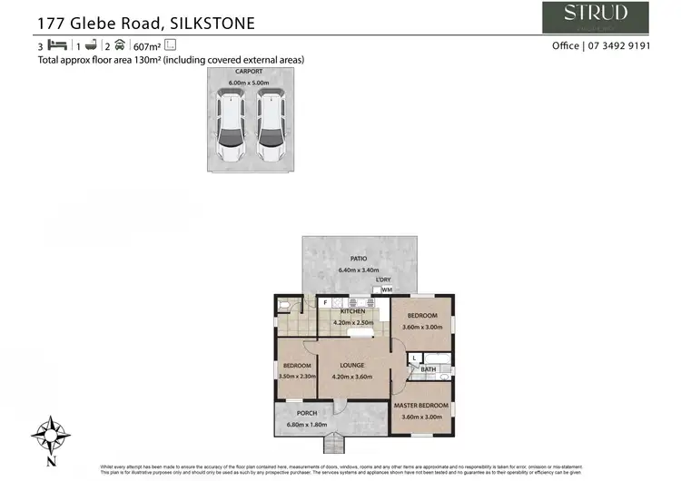 Floorplan of Homely house listing, 177 Glebe Road, Silkstone QLD 4304