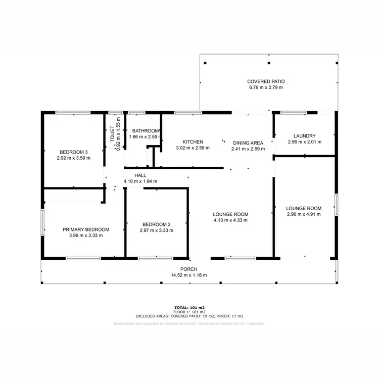 Floorplan of Homely house listing, 10 Byrne Street, Gatton QLD 4343