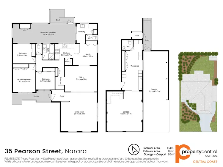 Floorplan of Homely house listing, 35 Pearson Street, Narara NSW 2250