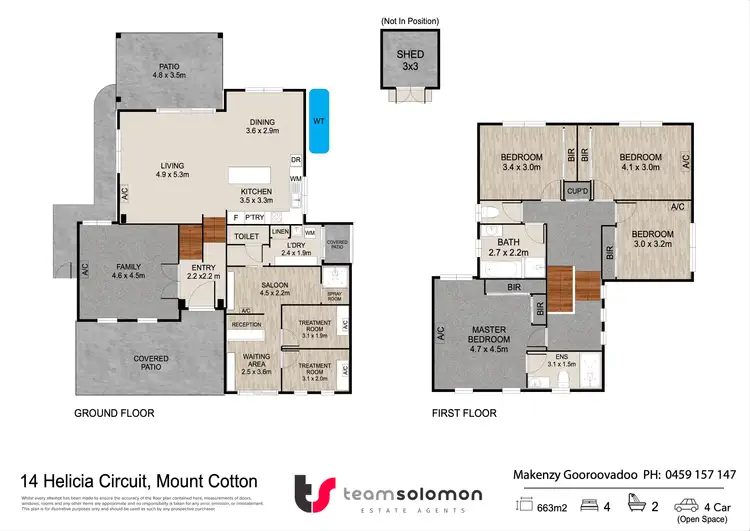 Floorplan of Homely house listing, 14 Helicia Circuit, Mount Cotton QLD 4165