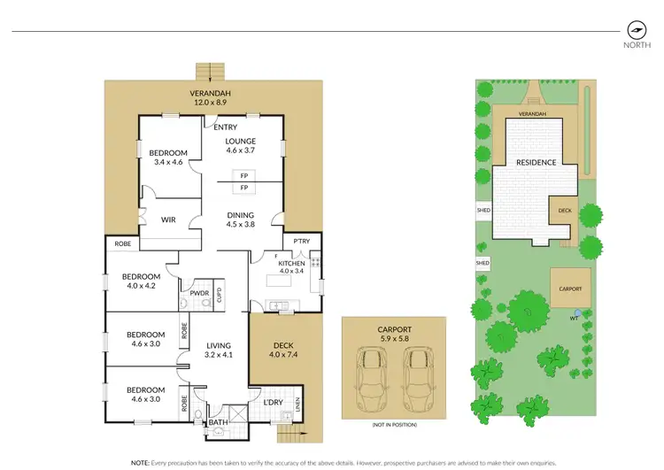 Floorplan of Homely house listing, 5 John Street, East Toowoomba QLD 4350
