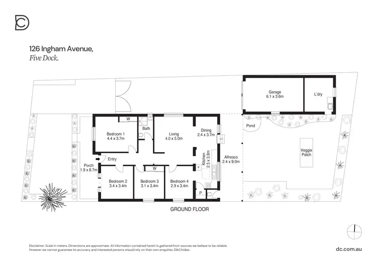 Floorplan of Homely house listing, 126 Ingham Avenue, Five Dock NSW 2046