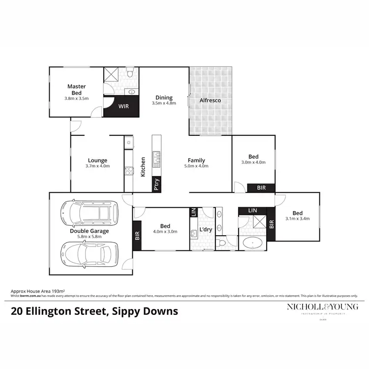 Floorplan of Homely house listing, 20 Ellington Street, Sippy Downs QLD 4556