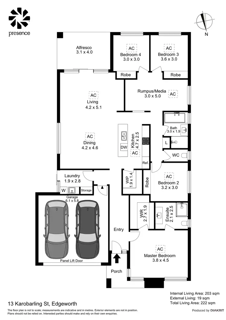 Floorplan of Homely house listing, 13 Karobarling Street, Edgeworth NSW 2285