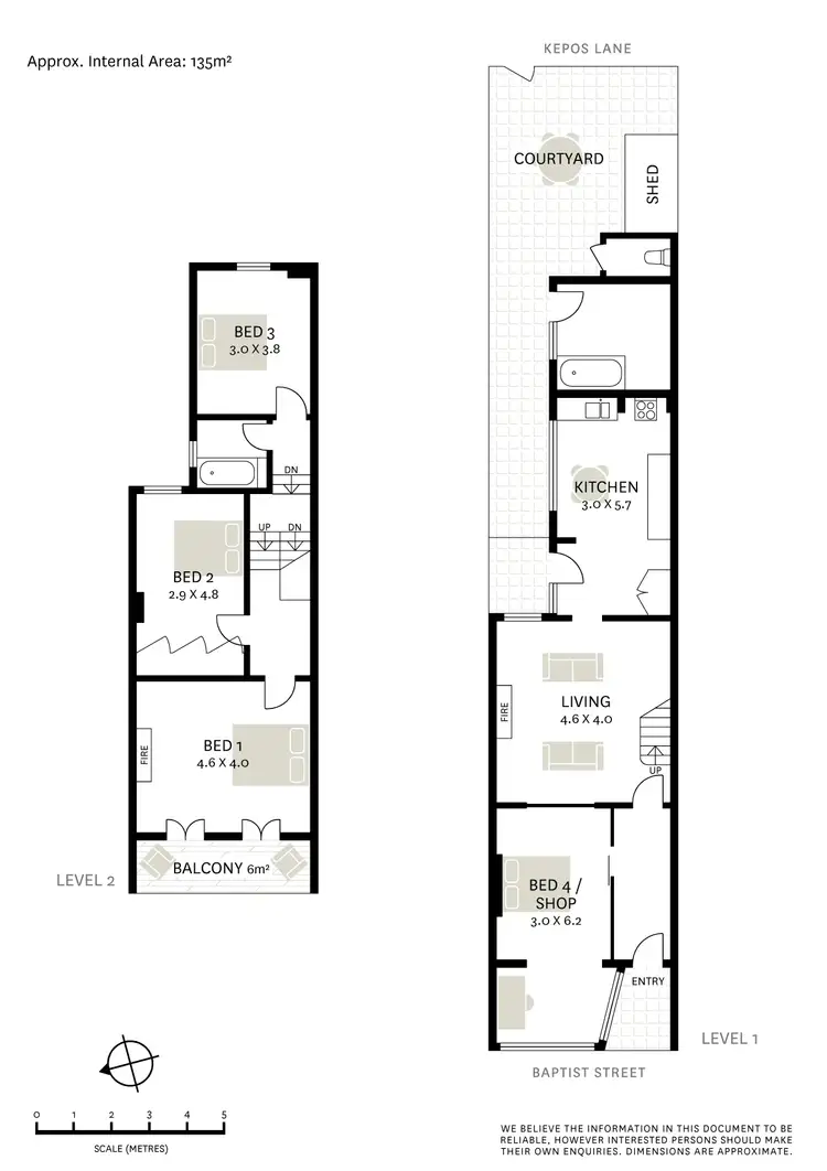 Floorplan of Homely house listing, 75 Baptist Street, Redfern NSW 2016