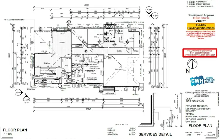 Floorplan of Homely house listing, 25 Ronald Crescent, Benaraby QLD 4680