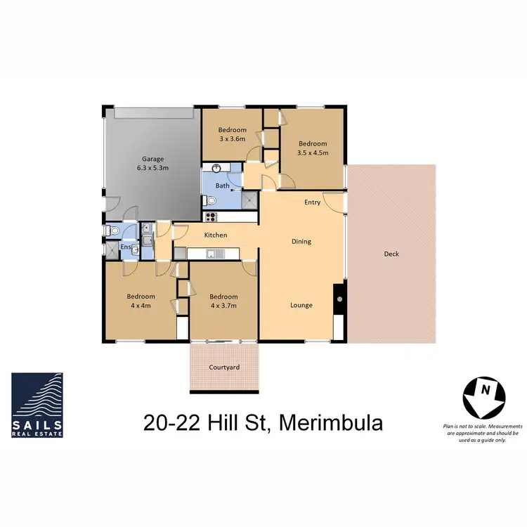 Floorplan of Homely house listing, 20-22 Hill Street, Merimbula NSW 2548
