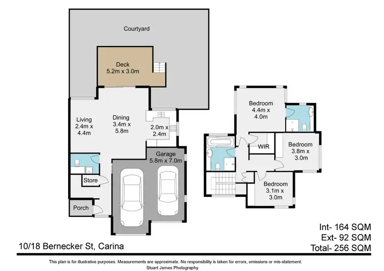 Floorplan of Homely townhouse listing, 10/18 Bernecker Street, Carina QLD 4152