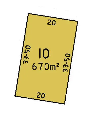 Floorplan of Homely land listing, LOT 10 Cantwell Drive, Sale VIC 3850