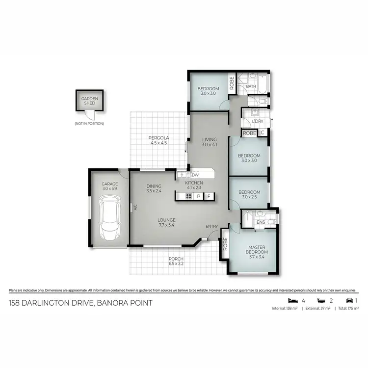Floorplan of Homely house listing, 158 Darlington Drive, Banora Point NSW 2486